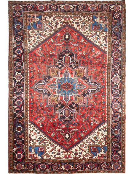 Tappeto Gorawan Persia marrone rosso 203x300