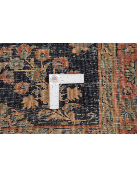 Hand Made Rug Antik Persia 130x195 Dark Blue Re