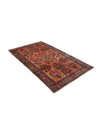 Tappeto Originale Antik Persia 125x210 Rosso Co