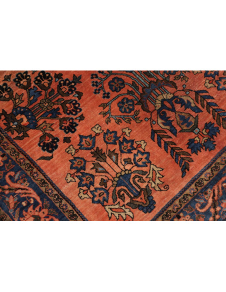 Tappeto Originale Antik Persia 125x210 Rosso Co