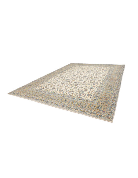 Tappeto Originale Kashan Persia 307x400 Avorio