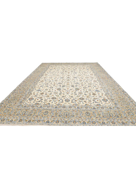 Tappeto Originale Kashan Persia 307x400 Avorio