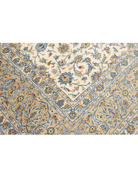 Tappeto Originale Kashan Persia 307x400 Avorio