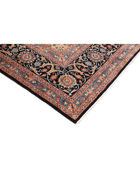 Hand Made Rug Kashmar Persia 298x405 Black Beig