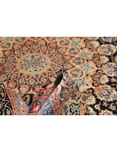 Hand Made Rug Kashmar Persia 298x405 Black Beig