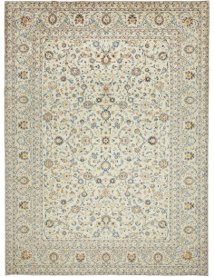 Tappeto Originale Kashan Persia 305x405 Avorio