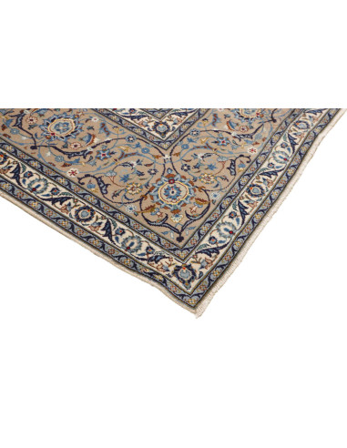 Hand Made Rug Kashan Persia 300x410 Ivory Blue