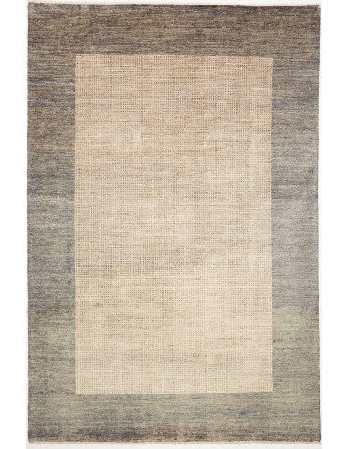 Rug Shayan Pakistan sky blue beige 173x239