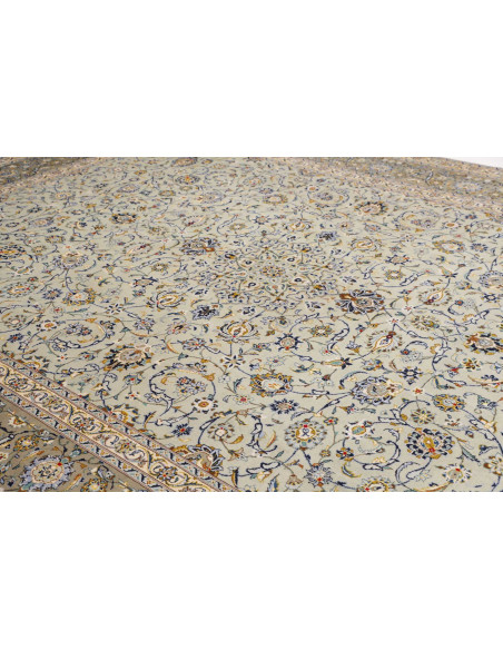 Tappeto Originale Kashan Persia 308x410 Verde C
