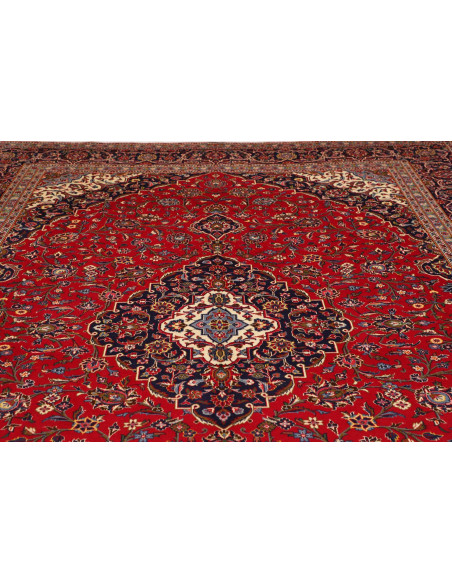Hand Made Rug Ardakan Persia 295x400 Red Dark B