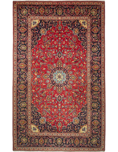 Ardakan 196x327 Cm Ardakan, Persia, Lana Cardata A Mano