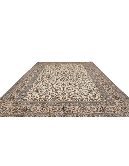 Tappeto Originale Kashan Persia 305x395 Avorio