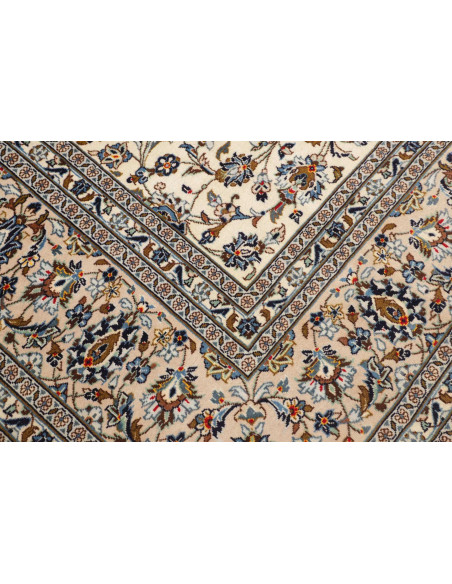 Tappeto Originale Kashan Persia 305x395 Avorio