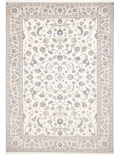 Tappeto Nain 6La Persia bianco marrone 258x359