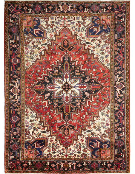 Tappeto Gorawan Persia marrone giallo 206x284