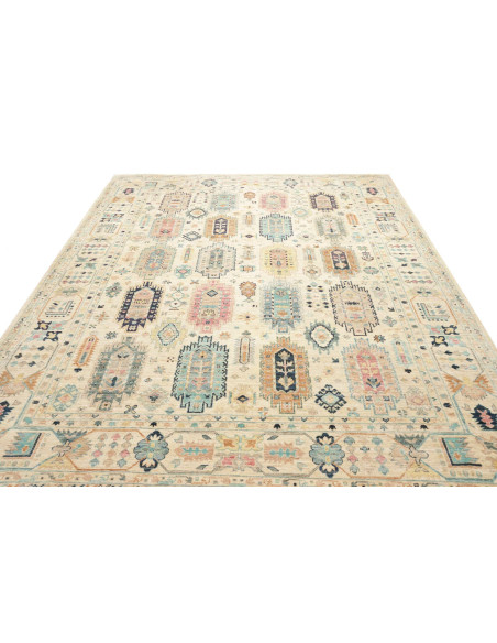 Rug Tribal Pakistan maroon beige 244x311