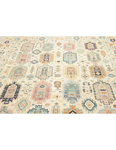 Rug Tribal Pakistan maroon beige 244x311