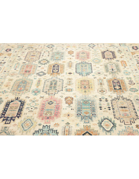 Rug Tribal Pakistan maroon beige 244x311