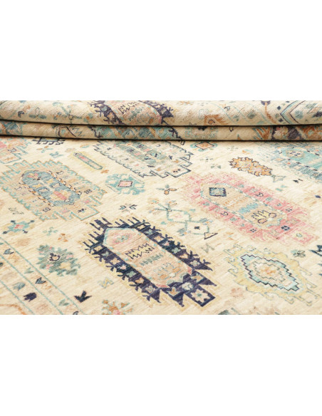 Rug Tribal Pakistan maroon beige 244x311