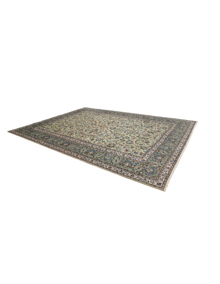 Tappeto Originale Kashan Persia 293x400 Verde C