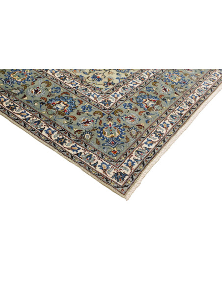 Tappeto Originale Kashan Persia 293x400 Verde C