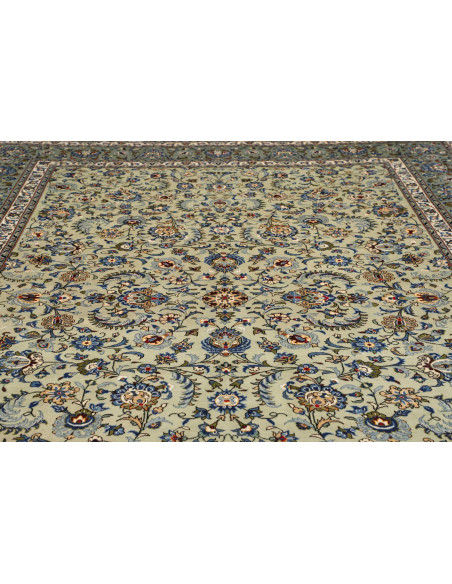 Tappeto Originale Kashan Persia 293x400 Verde C