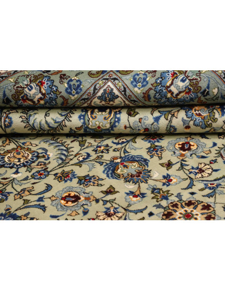 Tappeto Originale Kashan Persia 293x400 Verde C