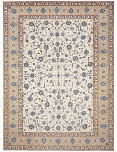 Tappeto Originale Kashan Persia 325x440 Avorio