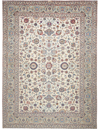 Tappeto Originale Kashan Persia 300x404 Avorio