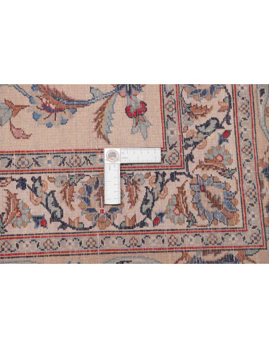 Hand Made Rug Kashan Persia 300x404 Ivory Blue