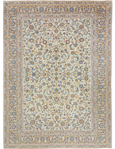 Tappeto Originale Kashan Persia 296x395 Avorio