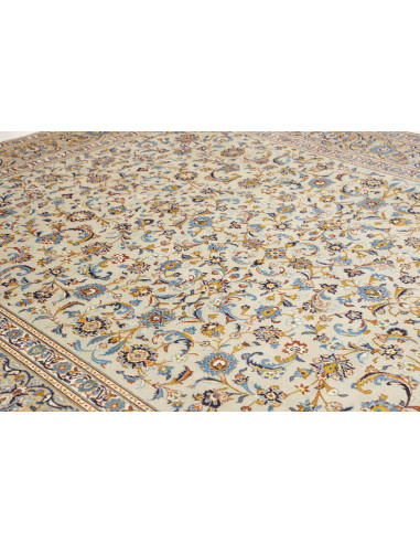 Tappeto Originale Kashan Persia 296x395 Avorio