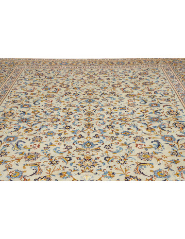Tappeto Originale Kashan Persia 296x395 Avorio