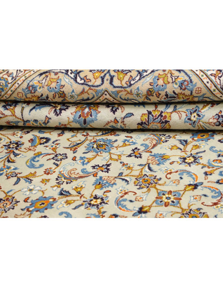 Tappeto Originale Kashan Persia 296x395 Avorio