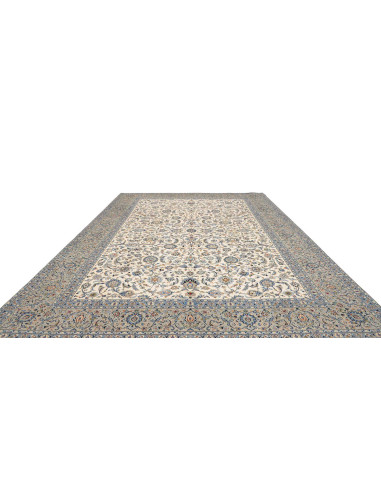 Tappeto Originale Kashan Persia 308x410 Avorio