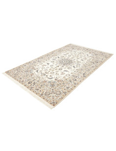 Rug Nain 9La Persia white green 161x258 2