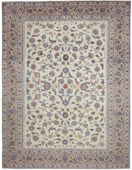 Tappeto Originale Kashan Persia 308x400 Beige A