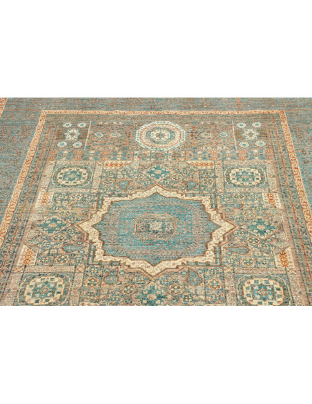 Rug Mamlouk Pakistan maroon brown 147x190