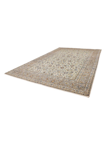 Tappeto Originale Kashan Persia 285x410 Avorio