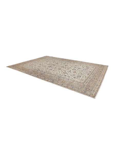Tappeto Originale Kashan Persia 285x410 Avorio