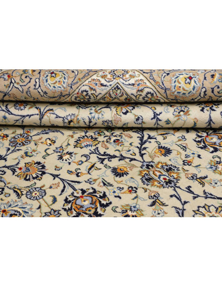 Tappeto Originale Kashan Persia 285x410 Avorio