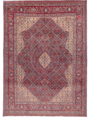 Hand Made Rug Sarough Persia 247x340 Dark Red I