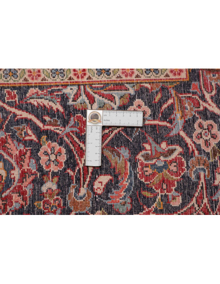 Hand Made Rug Kashan Fine Persia 330x420 Red Da
