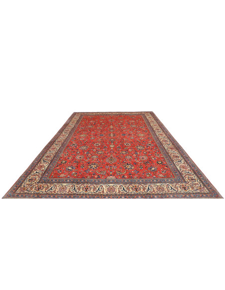 Tappeto Originale Sarough Persia 245x355 Rosso