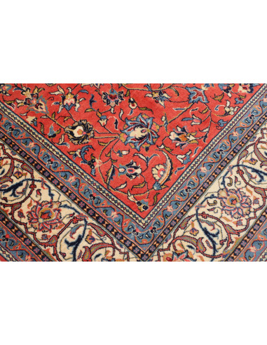 Tappeto Originale Sarough Persia 245x355 Rosso