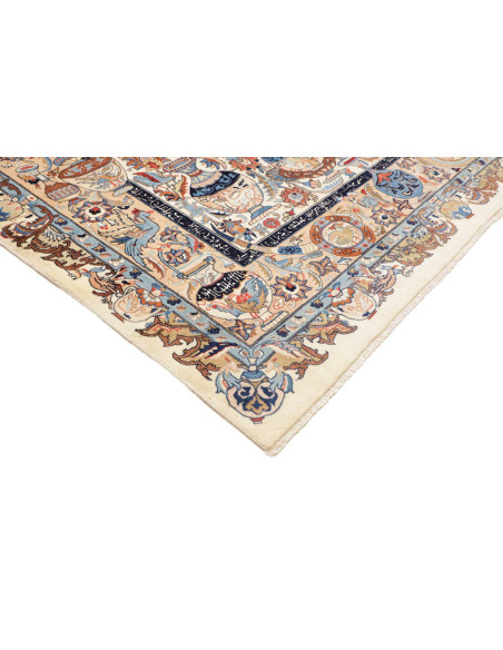 Hand Made Rug Kashmar Persia 220x320 Beige Ligh