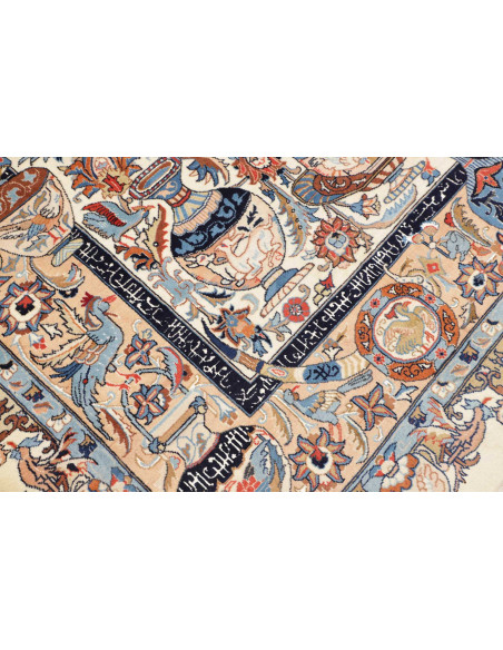 Hand Made Rug Kashmar Persia 220x320 Beige Ligh