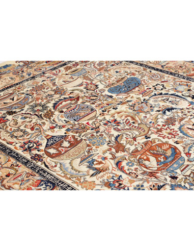 Hand Made Rug Kashmar Persia 220x320 Beige Ligh