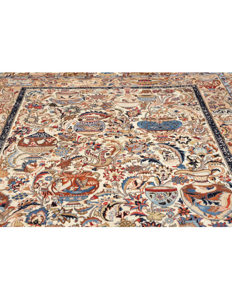 Hand Made Rug Kashmar Persia 220x320 Beige Ligh