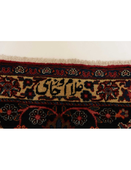 Hand Made Rug Mashad Persia 313x410 Red Dark Bl